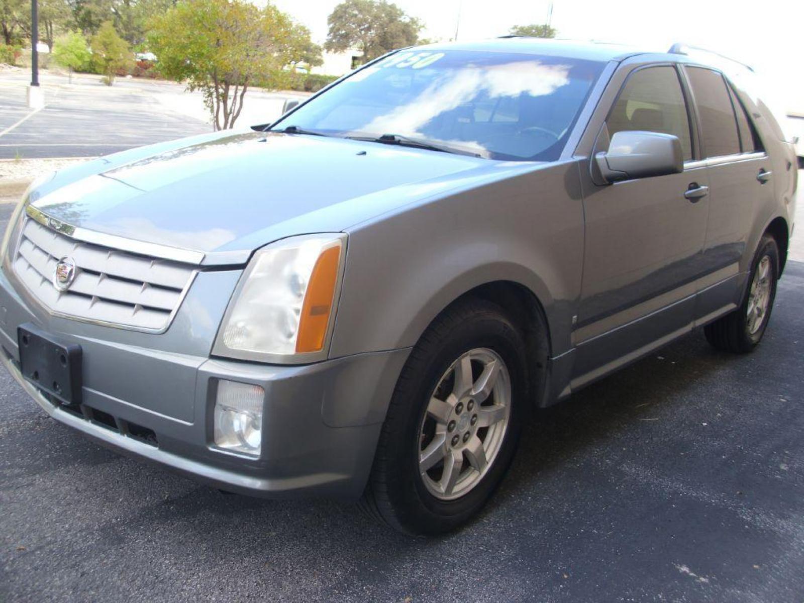 2006 GRAY CADILLAC SRX (1GYEE637760) with an 3.6L engine, Automatic transmission, located at 12019 San Pedro Avenue, San Antonio, TX, 78216, (210) 494-5895, 29.551861, -98.487602 - Leather Seats; Third Row Seating; Air Conditioning; Power Windows; Power Locks; Power Steering; AM/FM CD; Satellite; AM/FM CD/DVD; Sentry Key; Dual Front Airbags; Side Airbags; Head Airbags; Rear Head Airbags; Active Seatbelts; All Wheel ABS - Photo #1