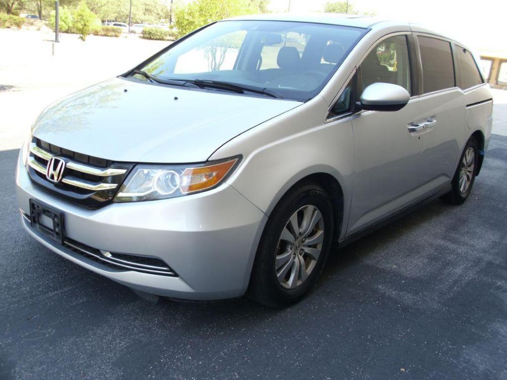 2014 SILVER HONDA ODYSSEY EXL (5FNRL5H62EB) with an 3.5L engine, Automatic transmission, located at 12019 San Pedro Avenue, San Antonio, TX, 78216, (210) 494-5895, 29.551861, -98.487602 - We offer financing thru Capital One Auto Finance. Get Prequalified without any impact to your credit score. Visit our website www.kwsautosales.com and click the Explore Financing/Capital One streamer button to pre-qualify. They offer good terms based on your credit profile and down payment whi - Photo #4