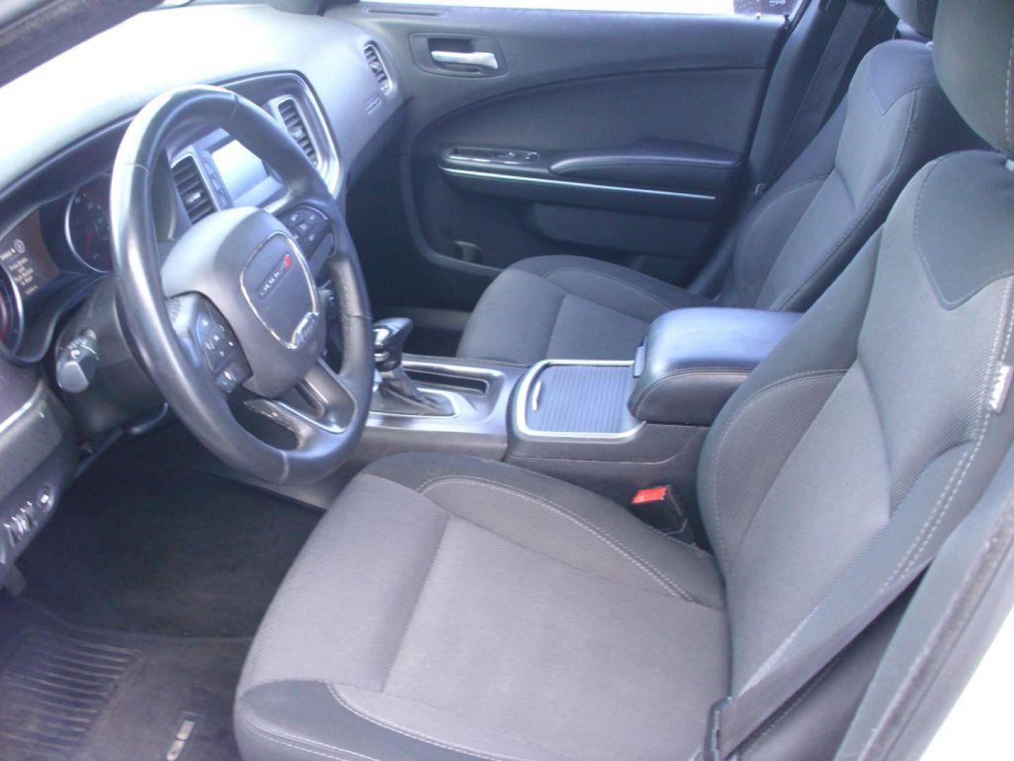 2016 WHITE DODGE CHARGER SE (2C3CDXBG9GH) with an 3.6L engine, Automatic transmission, located at 2215 Harry Wurzbach Rd , San Antonio, TX, 78209, (208) 269-7240, 29.491415, -98.432098 - Photo#11