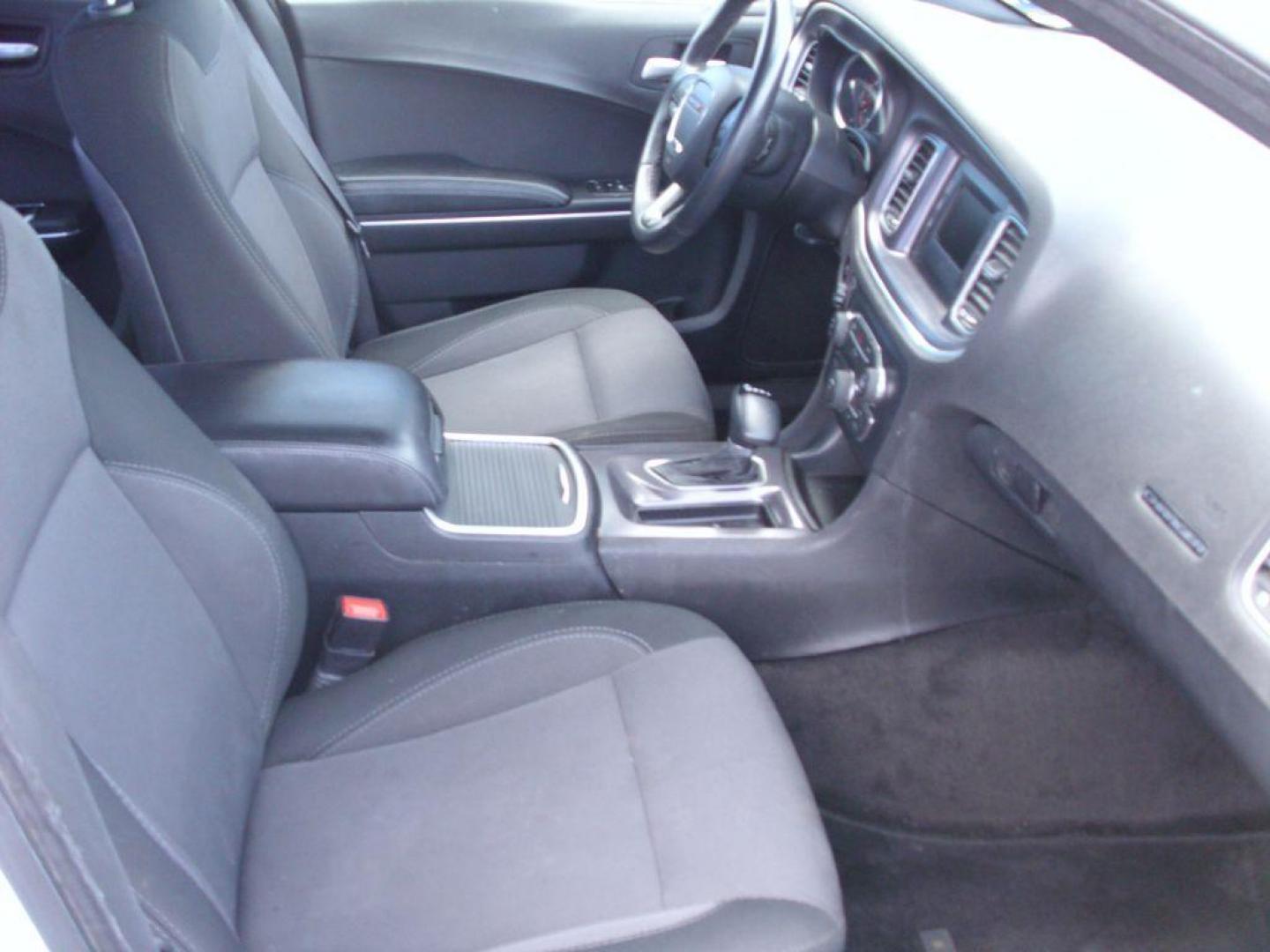 2016 WHITE DODGE CHARGER SE (2C3CDXBG9GH) with an 3.6L engine, Automatic transmission, located at 2215 Harry Wurzbach Rd , San Antonio, TX, 78209, (208) 269-7240, 29.491415, -98.432098 - Photo#12