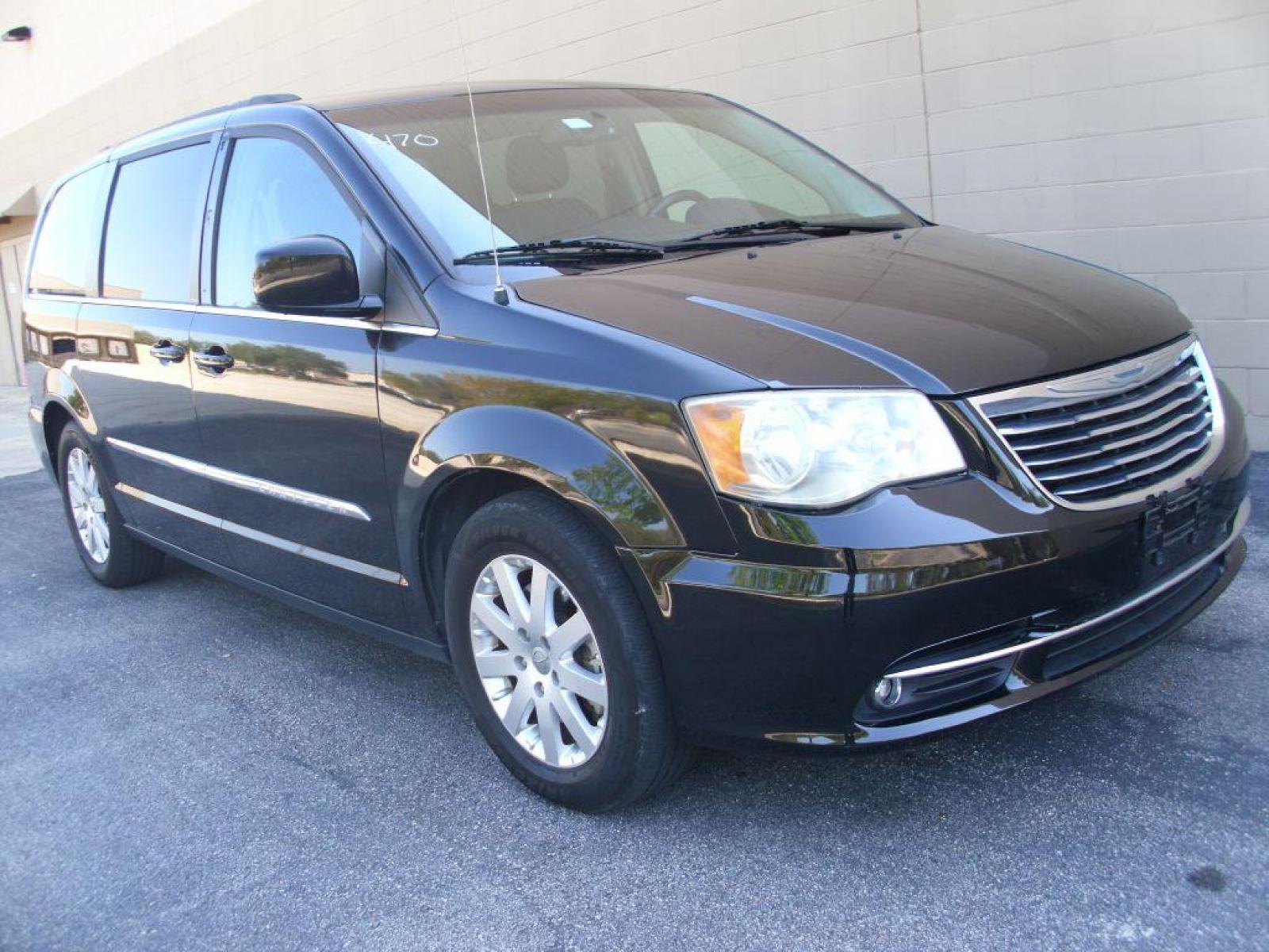 2014 BLACK CHRYSLER TOWN and COUNTRY TOURING (2C4RC1BG6ER) with an 3.6L engine, Automatic transmission, located at 12019 San Pedro Avenue, San Antonio, TX, 78216, (210) 494-5895, 29.551861, -98.487602 - Backup Camera; Leather Seats; Quad Seating; Roof Rack; Power Sliding Doors; Power Liftgate; Bluetooth Technology; Auxiliary Audio Input; DVD Video System; Air Conditioning; Power Windows; Power Locks; Power Steering; Tilt Wheel; AM/FM CD/DVD; Satellite; Sentry Key; Keyless Entry; Alarm; Available; D - Photo #0
