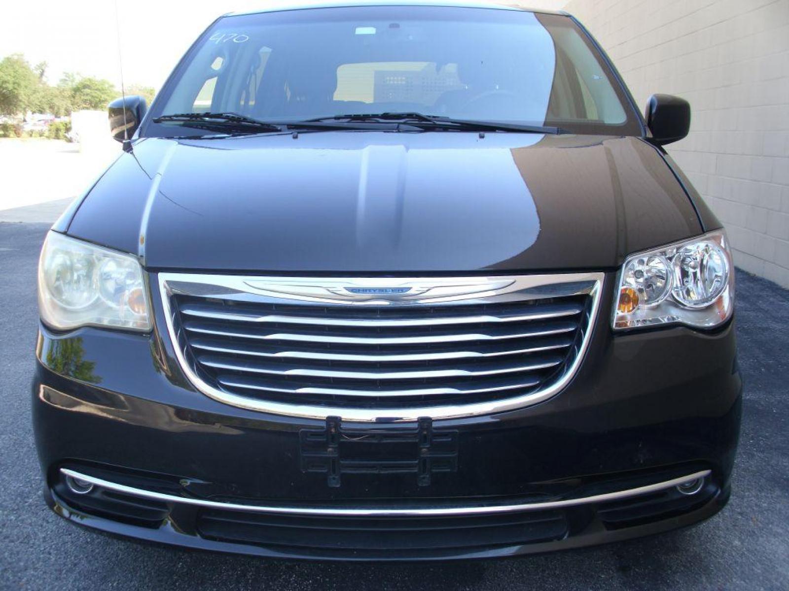 2014 BLACK CHRYSLER TOWN and COUNTRY TOURING (2C4RC1BG6ER) with an 3.6L engine, Automatic transmission, located at 12019 San Pedro Avenue, San Antonio, TX, 78216, (210) 494-5895, 29.551861, -98.487602 - Backup Camera; Leather Seats; Quad Seating; Roof Rack; Power Sliding Doors; Power Liftgate; Bluetooth Technology; Auxiliary Audio Input; DVD Video System; Air Conditioning; Power Windows; Power Locks; Power Steering; Tilt Wheel; AM/FM CD/DVD; Satellite; Sentry Key; Keyless Entry; Alarm; Available; D - Photo #2