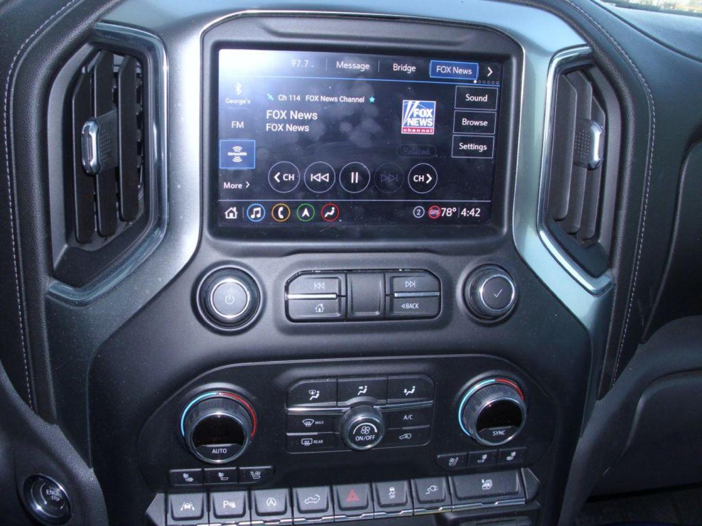 2020 WHITE CHEVROLET SILVERADO 1500 LTZ (3GCUYGED7LG) with an 5.3L engine, Automatic transmission, located at 2215 Harry Wurzbach Rd , San Antonio, TX, 78209, (208) 269-7240, 29.491415, -98.432098 - AMAZING TRUCK!! LTZ 4 WHEEL DRIVE! Air Conditioning; Leather Seats; Blind Spot Monitor; Front Seat Air Conditioned and Heaters; Heated Steering Wheel; Lane Departure Warning; Parking Sensors; Rear View Camera; Remote Start; Smart Key; Power Windows; Power Locks; Power Tail Gate, Power Steering; T - Photo#14
