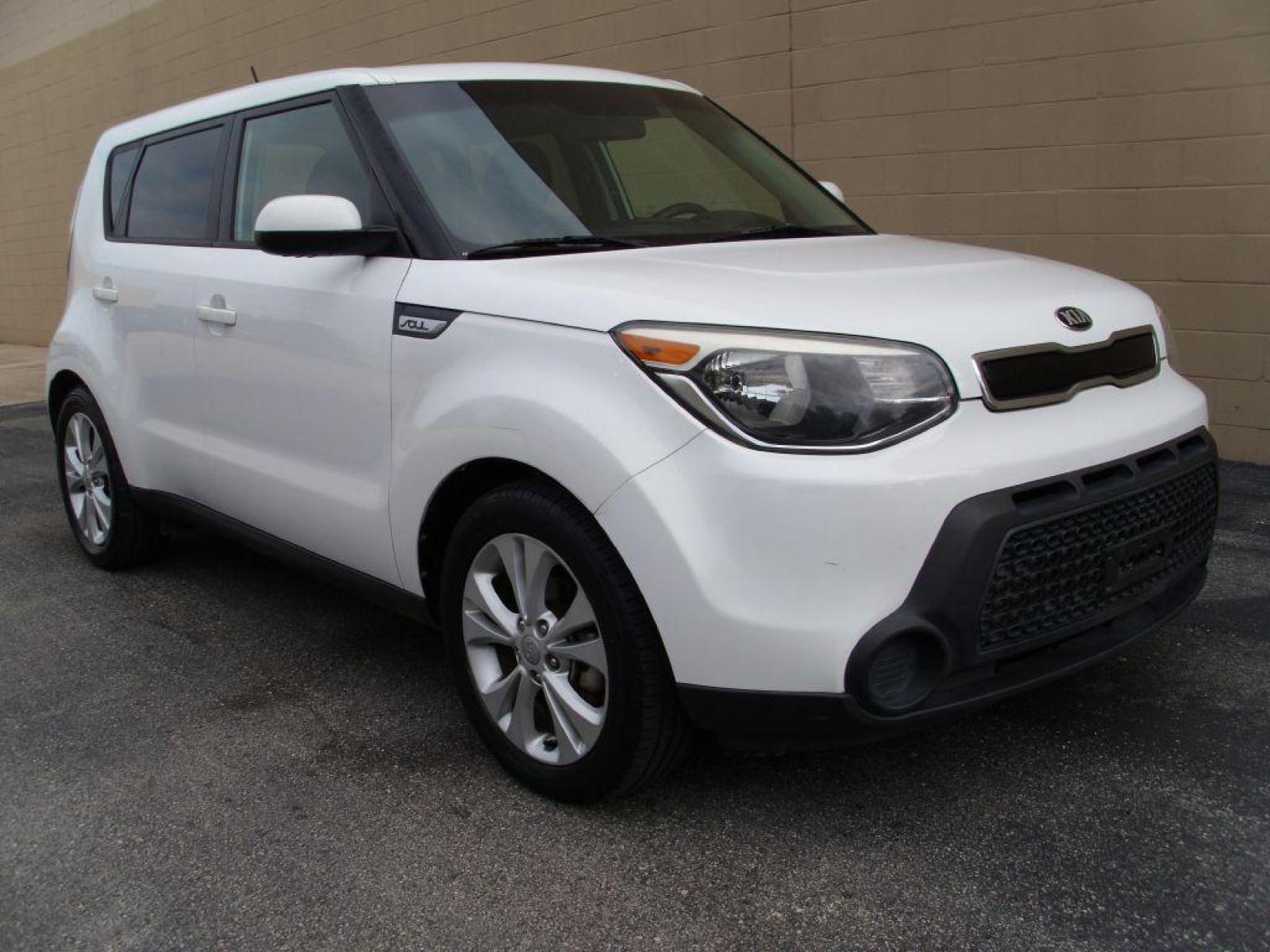 2015 WHITE KIA SOUL + (KNDJP3A57F7) with an 2.0L engine, Automatic transmission, located at 12019 San Pedro Avenue, San Antonio, TX, 78216, (210) 494-5895, 29.551861, -98.487602 - Auxiliary Audio Input; Bluetooth Technology; Cruise Control; Satellite Radio; Air Conditioning; Power Windows; Power Locks; Power Steering; Tilt Wheel; AM/FM CD/MP3; Satellite; Passive engine immobilizer; Dual Front Airbags; Side Airbags; Head Airbags; Rear Head Airbags; Active Seatbelts; All Wheel - Photo #2