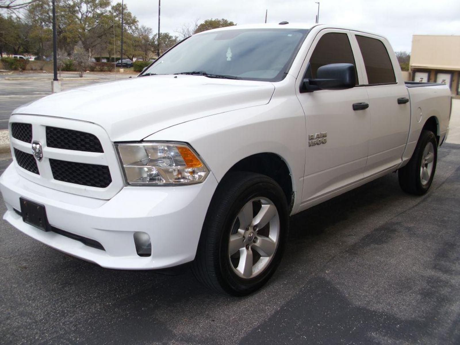 2016 WHITE RAM 1500 CREW CAB ST (3C6RR6KT7GG) with an 5.7L engine, Automatic transmission, located at 12019 San Pedro Avenue, San Antonio, TX, 78216, (210) 494-5895, 29.551861, -98.487602 - Auxiliary Input; Bed Liner; Bluetooth Technology; Cruise Control; Satellite Radio; Tow Hitch; Air Conditioning; Available; Power Steering; Tilt Wheel; AM/FM CD/MP3; Satellite; Passive sentry key; Available; Dual Air Bags Front and Sides; Active Belts; Crew Cab; Short Bed; All Wheel ABS; 1/2 Ton W - Photo #1