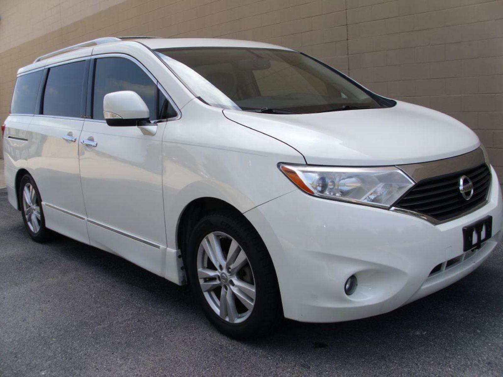 2012 WHITE NISSAN QUEST LE (JN8AE2KPXC9) with an 3.5L engine, Automatic transmission, located at 12019 San Pedro Avenue, San Antonio, TX, 78216, (210) 494-5895, 29.550915, -98.491142 - Photo #2