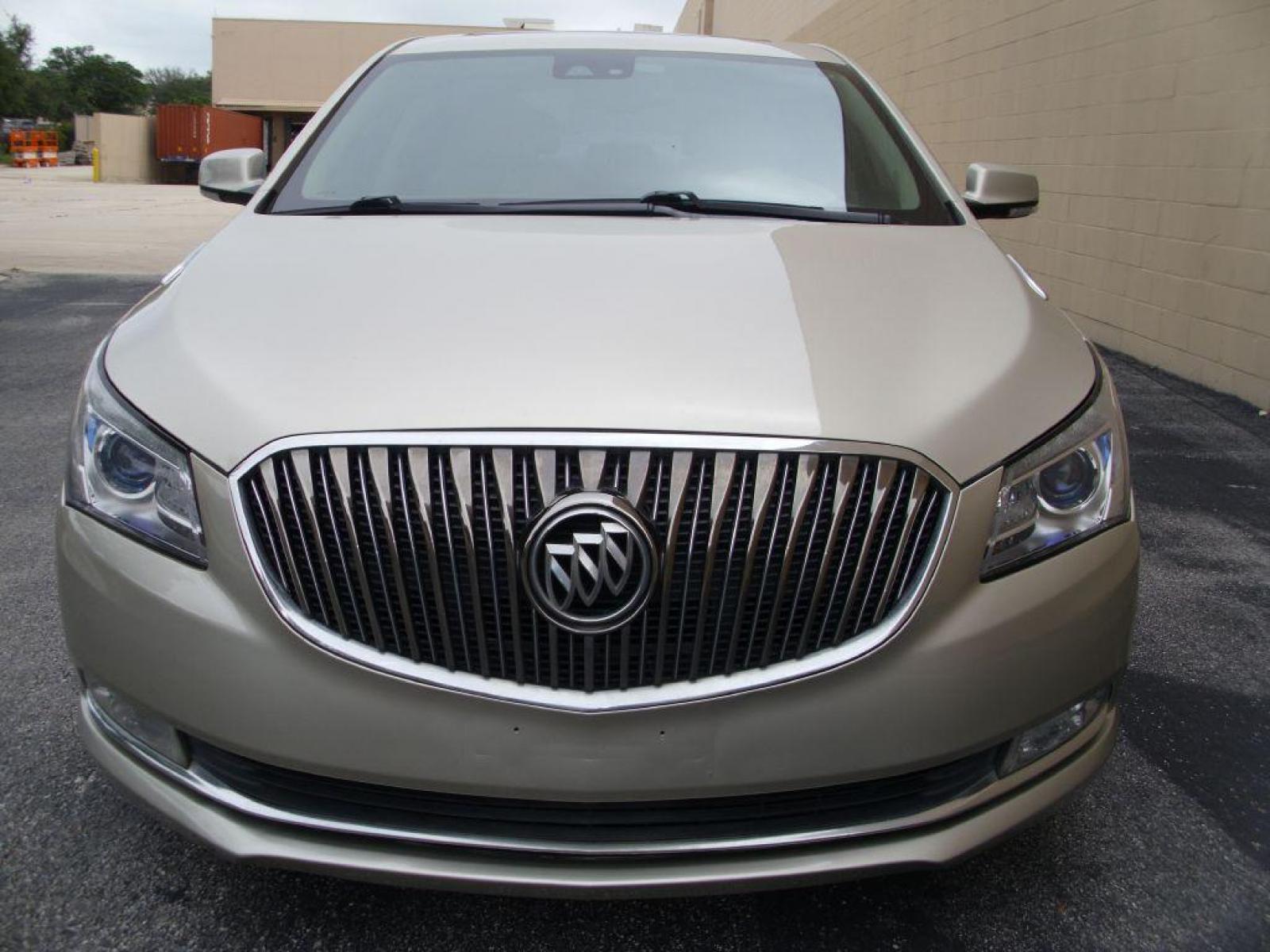 2015 GOLD BUICK LACROSSE LEATHER (1G4GB5G35FF) with an 3.6L engine, Automatic transmission, located at 12019 San Pedro Avenue, San Antonio, TX, 78216, (210) 494-5895, 29.550915, -98.491142 - Photo #2