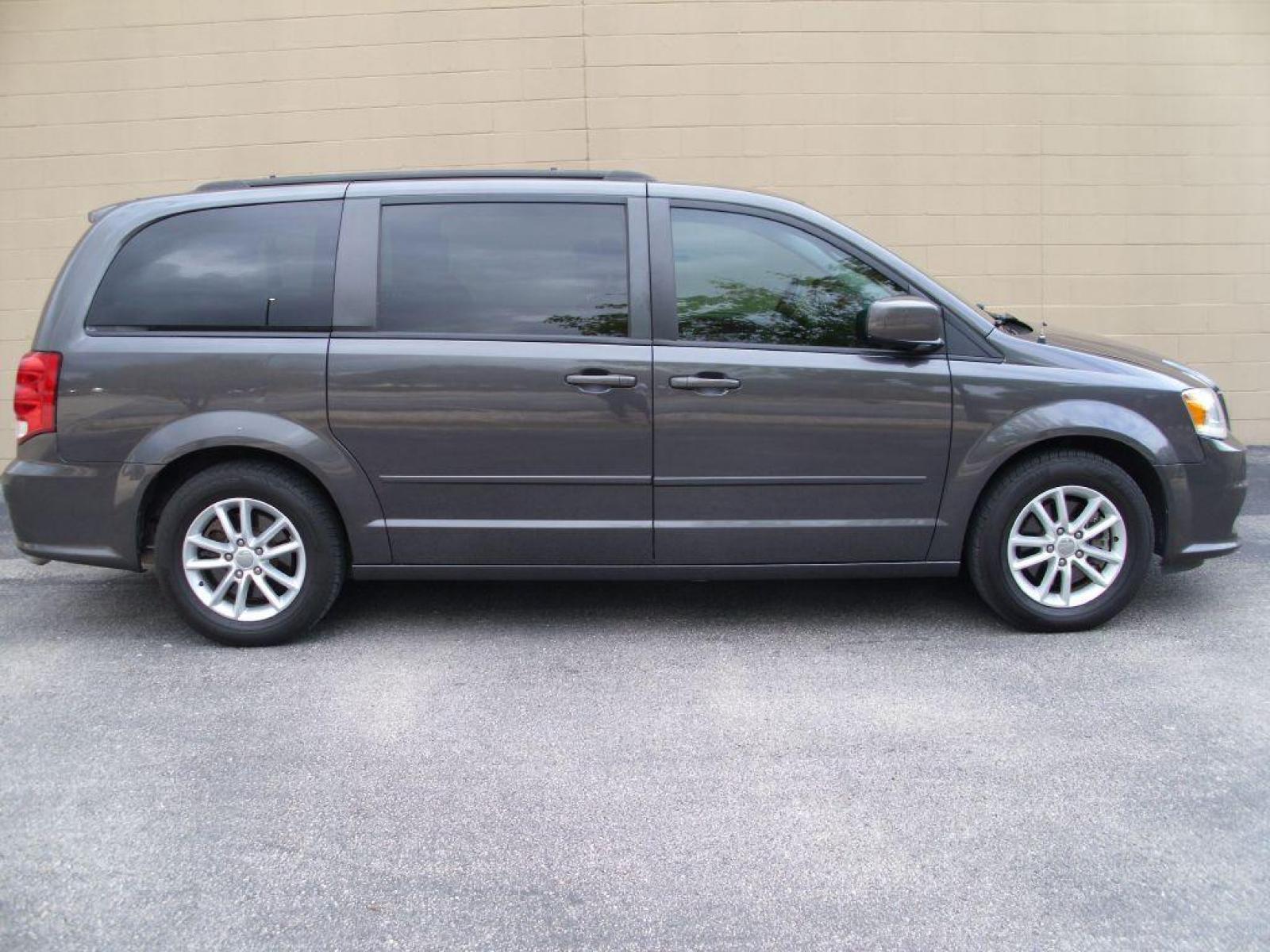 2016 GRAY DODGE GRAND CARAVAN SXT (2C4RDGCG3GR) with an 3.6L engine, Automatic transmission, located at 12019 San Pedro Avenue, San Antonio, TX, 78216, (210) 494-5895, 29.550915, -98.491142 - GREAT BUY - VERY CLEAN - Air Conditioning; Power Windows; Power Locks; Power Steering; Tilt Wheel; AM/FM CD/MP3; Satellite; AM/FM CD/DVD; Sentry Key; Keyless Entry; Alarm; Available; Dual Front Airbags; Side Airbags; Head Airbags; Rear Head Airbags; Active Seatbelts; All Wheel ABS; Alloy Wheels; Au - Photo #0