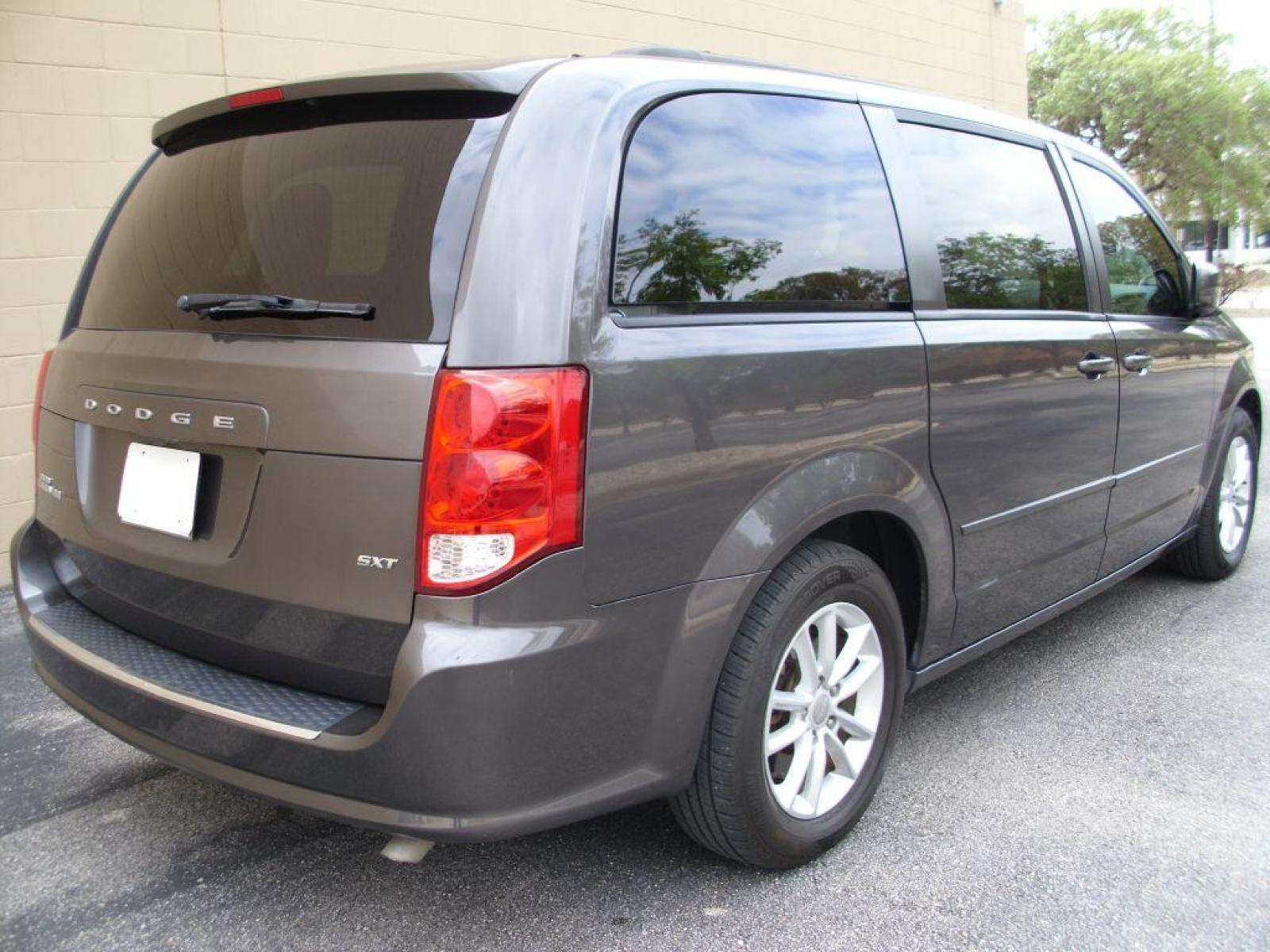 2016 GRAY DODGE GRAND CARAVAN SXT (2C4RDGCG3GR) with an 3.6L engine, Automatic transmission, located at 12019 San Pedro Avenue, San Antonio, TX, 78216, (210) 494-5895, 29.550915, -98.491142 - GREAT BUY - VERY CLEAN - Air Conditioning; Power Windows; Power Locks; Power Steering; Tilt Wheel; AM/FM CD/MP3; Satellite; AM/FM CD/DVD; Sentry Key; Keyless Entry; Alarm; Available; Dual Front Airbags; Side Airbags; Head Airbags; Rear Head Airbags; Active Seatbelts; All Wheel ABS; Alloy Wheels; Au - Photo #5
