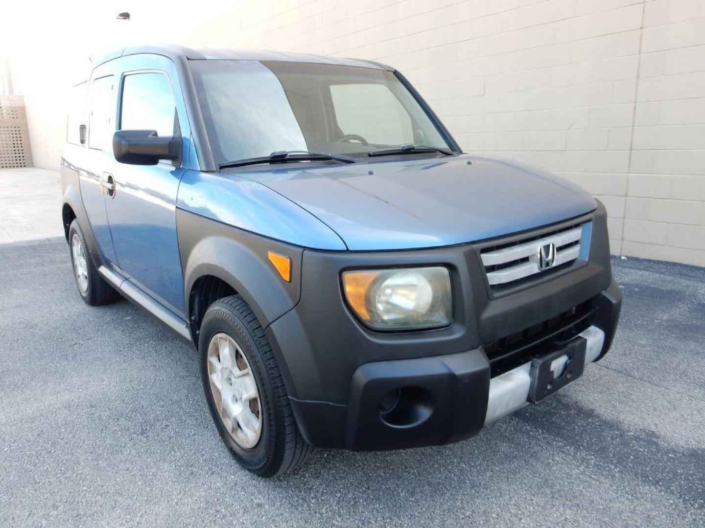 2007 BLUE HONDA ELEMENT LX (5J6YH18367L) with an 2.4L engine, Automatic transmission, located at 12019 San Pedro Avenue, San Antonio, TX, 78216, (210) 494-5895, 29.550915, -98.491142 - Photo#3