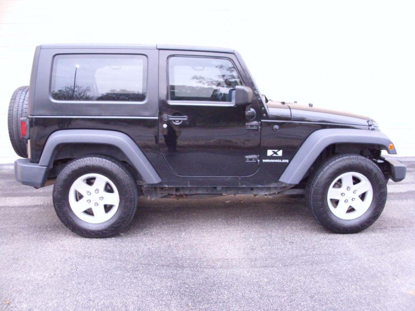 2008 BLACK JEEP WRANGLER X (1J4FA24128L) with an 3.8L engine, Automatic transmission, located at 12019 San Pedro Avenue, San Antonio, TX, 78216, (210) 494-5895, 29.550915, -98.491142 - GREAT CONDITION - VERY SMART - CLEAN - Power Steering; Tilt Wheel; AM/FM CD/MP3; Satellite; Passive sentry key; Dual Front Airbags; Passenger Sensor; Active Belts; Retractable Roof Panel; 4WD/AWD; ABS Brakes; Alloy Wheels; Auxiliary Input; Bluetooth Technology; Cruise Control; Hard Top; Power Windo - Photo #0