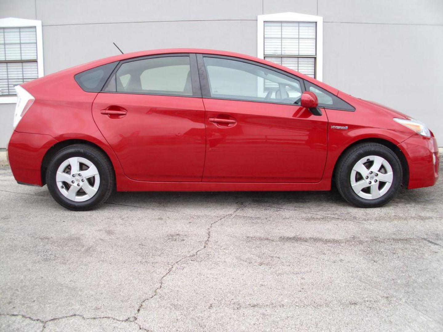 2011 RED TOYOTA PRIUS TWO (JTDKN3DU3B5) with an 1.8L engine, Continuously Variable transmission, located at 12019 San Pedro Avenue, San Antonio, TX, 78216, (210) 494-5895, 29.550915, -98.491142 - Photo#0