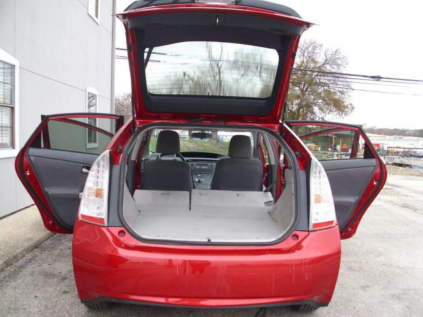 2011 RED TOYOTA PRIUS TWO (JTDKN3DU3B5) with an 1.8L engine, Continuously Variable transmission, located at 12019 San Pedro Avenue, San Antonio, TX, 78216, (210) 494-5895, 29.550915, -98.491142 - Photo#16