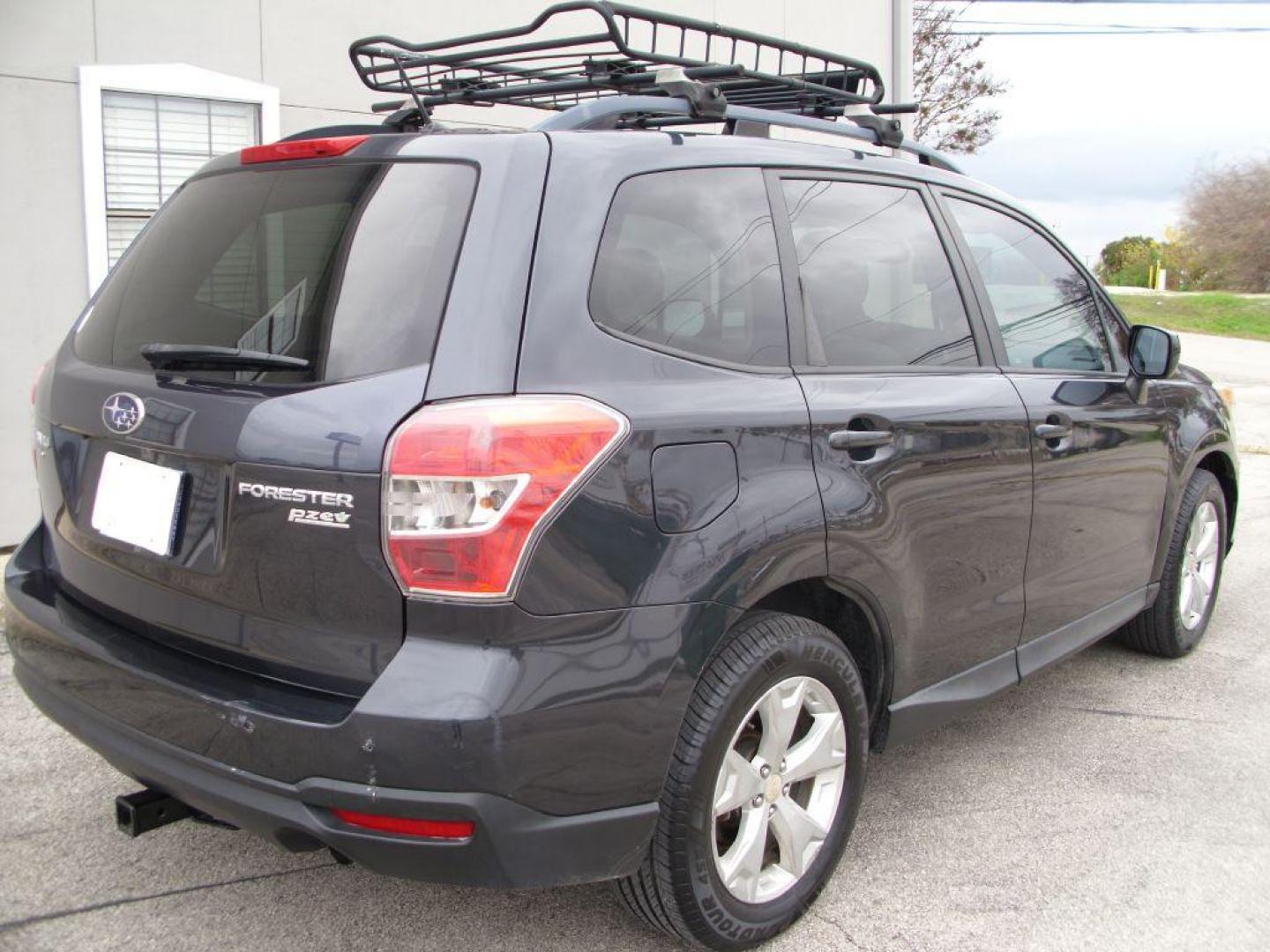 2015 GRAY SUBARU FORESTER 2.5I PREMIUM (JF2SJADC6FH) with an 2.5L engine, Automatic transmission, located at 12019 San Pedro Avenue, San Antonio, TX, 78216, (210) 494-5895, 29.550915, -98.491142 - Photo#3