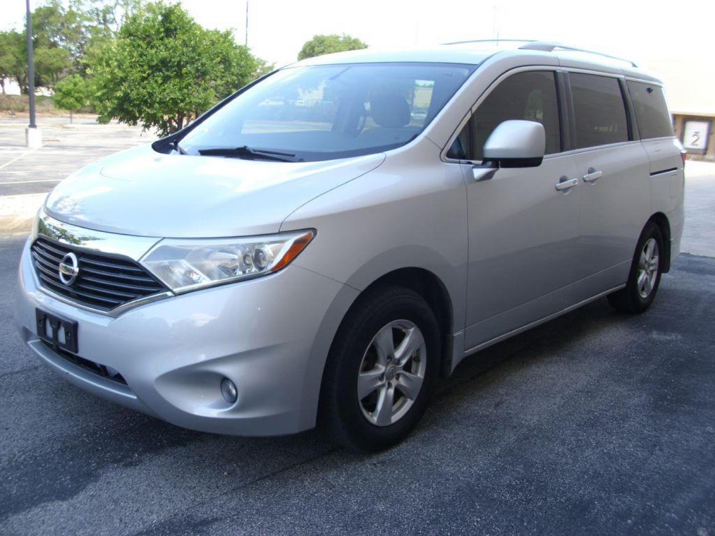 2013 SILVER NISSAN QUEST S (JN8AE2KP2D9) with an 3.5L engine, Automatic transmission, located at 12019 San Pedro Avenue, San Antonio, TX, 78216, (210) 494-5895, 29.550915, -98.491142 - We provide financing options through various third-party Credit Unions and Auto Finance Companies, including RBFCU, USAA, SSFCU, Pen Fed, Navy Fed, Credit Human Credit Union of Texas, and most other credit unions. We also work with major banks such as Capital One and Broadway Bank. Payment methods a - Photo#2