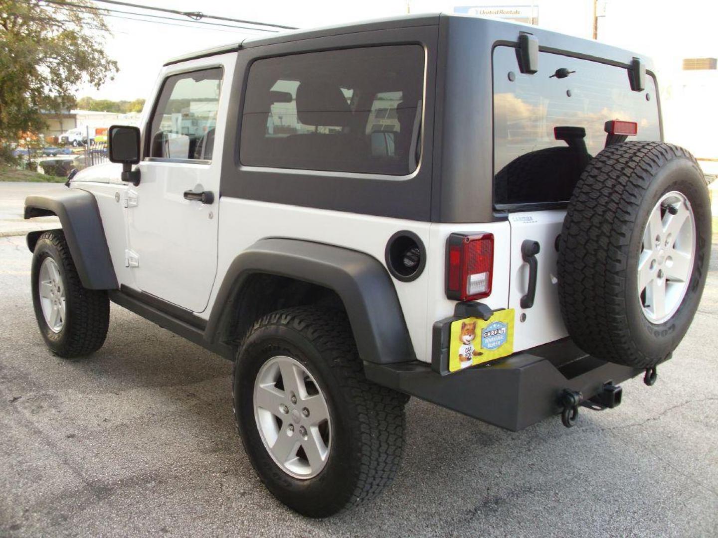 2012 WHITE JEEP WRANGLER SPORT (1C4AJWAG8CL) with an 3.6L engine, Automatic transmission, located at 12019 San Pedro Avenue, San Antonio, TX, 78216, (210) 494-5895, 29.550915, -98.491142 - We provide financing options through various third-party Credit Unions and Auto Finance Companies, including RBFCU, USAA, SSFCU, Pen Fed, Navy Fed, Credit Human Credit Union of Texas, and most other credit unions. We also work with major banks such as Capital One and Broadway Bank. Payment methods a - Photo#6