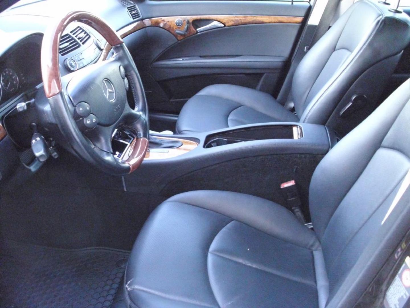 2008 BLACK MERCEDES-BENZ E-CLASS E350 4MATIC (WDBUF87X18B) with an 3.5L engine, Automatic transmission, located at 2215 Harry Wurzbach Rd , San Antonio, TX, 78209, (208) 269-7240, 29.491415, -98.432098 - NO Accidents or Damages; Air Conditioning; Power Windows; Power Locks; Power Steering; Tilt Wheel; AM/FM CD/MP3; Satellite; Sentry Key; Keyless Entry; Alarm; Daytime Running Lights; Dual Airbags Front Head and Side; Active Seatbelts; Passenger Airbag Sensor; Dual Rear Side Airbag; All Wheel ABS; Pow- Photo#7
