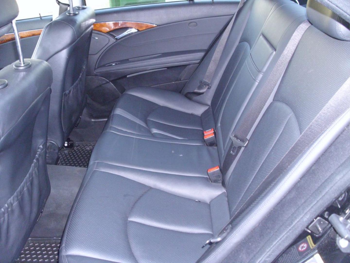 2008 BLACK MERCEDES-BENZ E-CLASS E350 4MATIC (WDBUF87X18B) with an 3.5L engine, Automatic transmission, located at 2215 Harry Wurzbach Rd , San Antonio, TX, 78209, (208) 269-7240, 29.491415, -98.432098 - NO Accidents or Damages; Air Conditioning; Power Windows; Power Locks; Power Steering; Tilt Wheel; AM/FM CD/MP3; Satellite; Sentry Key; Keyless Entry; Alarm; Daytime Running Lights; Dual Airbags Front Head and Side; Active Seatbelts; Passenger Airbag Sensor; Dual Rear Side Airbag; All Wheel ABS; Pow- Photo#15