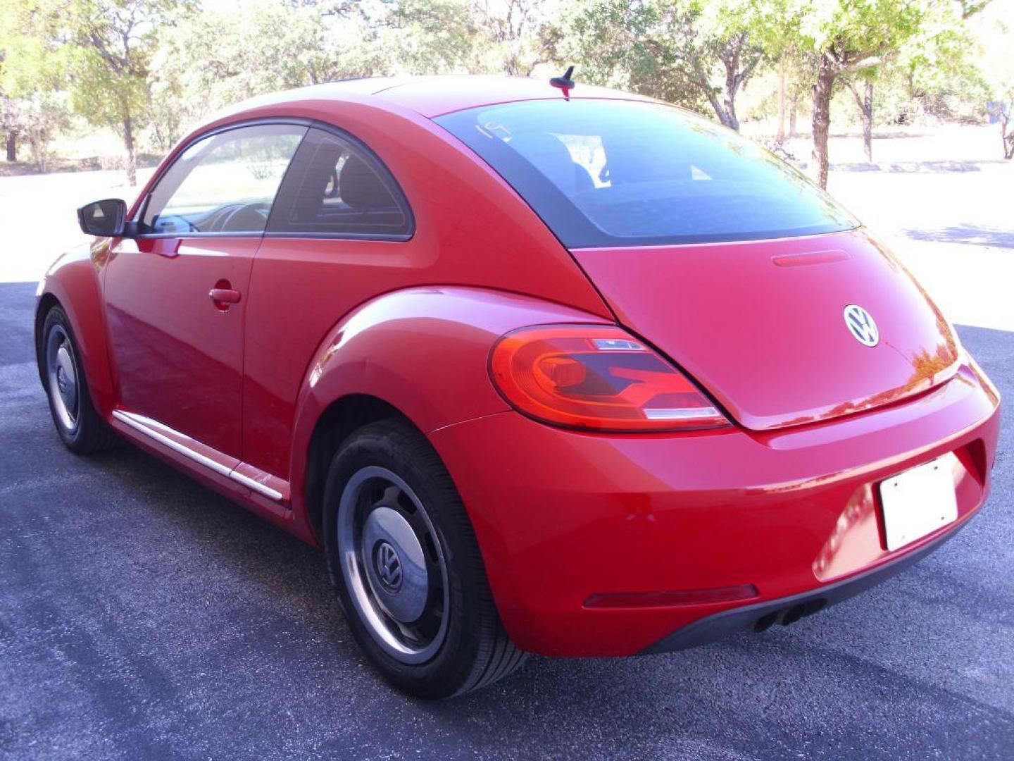 2012 RED VOLKSWAGEN BEETLE HATCHBACK (3VWJX7AT1CM) with an 2.5L engine, Automatic transmission, located at 12019 San Pedro Avenue, San Antonio, TX, 78216, (210) 494-5895, 29.550915, -98.491142 - We provide financing options through various third-party Credit Unions and Auto Finance Companies, including RBFCU, USAA, SSFCU, Pen Fed, Navy Fed, Credit Human Credit Union of Texas, and most other credit unions. We also work with major banks such as Capital One and Broadway Bank. Payment methods a - Photo#2