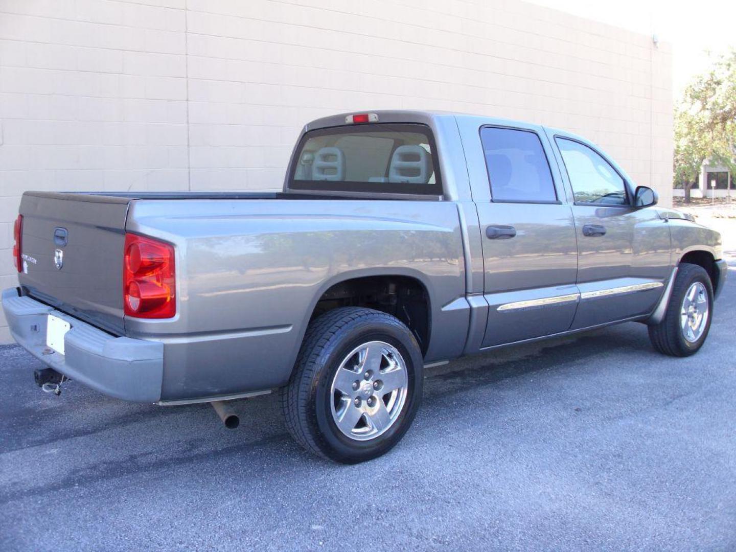 2005 GRAY DODGE DAKOTA QUAD (1D7HE28K15S) with an 3.7L engine, Automatic transmission, located at 12019 San Pedro Avenue, San Antonio, TX, 78216, (208) 269-7240, 29.550915, -98.491142 - Great Truck! ONE OWNER! No accidents or damages! Air Conditioning; Power Steering; Tilt Wheel; AM/FM CD; Dual Front Air Bag; Active Belts; Crew Cab; Short Bed; All Wheel ABS; 1/2 Ton We provide financing options through various third-party Credit Unions and Auto Finance Companies, including RBFC - Photo#5