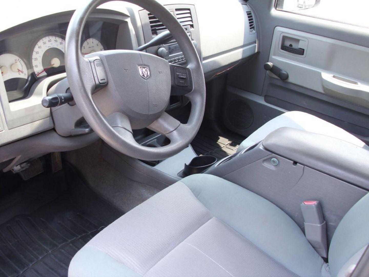 2005 GRAY DODGE DAKOTA QUAD (1D7HE28K15S) with an 3.7L engine, Automatic transmission, located at 12019 San Pedro Avenue, San Antonio, TX, 78216, (208) 269-7240, 29.550915, -98.491142 - Great Truck! ONE OWNER! No accidents or damages! Air Conditioning; Power Steering; Tilt Wheel; AM/FM CD; Dual Front Air Bag; Active Belts; Crew Cab; Short Bed; All Wheel ABS; 1/2 Ton We provide financing options through various third-party Credit Unions and Auto Finance Companies, including RBFC - Photo#9