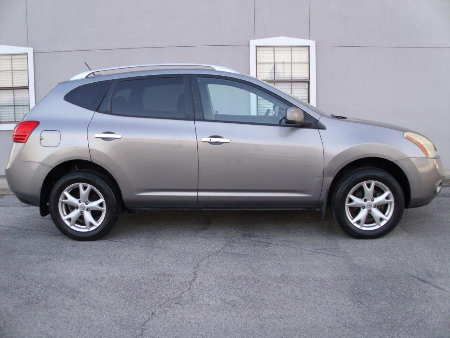2010 GRAY NISSAN ROGUE S (JN8AS5MV5AW) with an 2.5L engine, Continuously Variable transmission, located at 2215 Harry Wurzbach Rd , San Antonio, TX, 78209, (208) 269-7240, 29.491415, -98.432098 - CARAX- Two Previous Owners! Low Miles! Leather Seats; Heated Seats; Air Conditioning; Power Windows; Power Locks; Power Steering; Tilt Wheel; AM/FM CD/MP3; Satellite; Immobilizer; Keyless Entry; Push Button Start; Alarm; Dual Front Airbags; Side Airbags; Head Airbags; Rear Head Airbags; Active Seatb - Photo#0