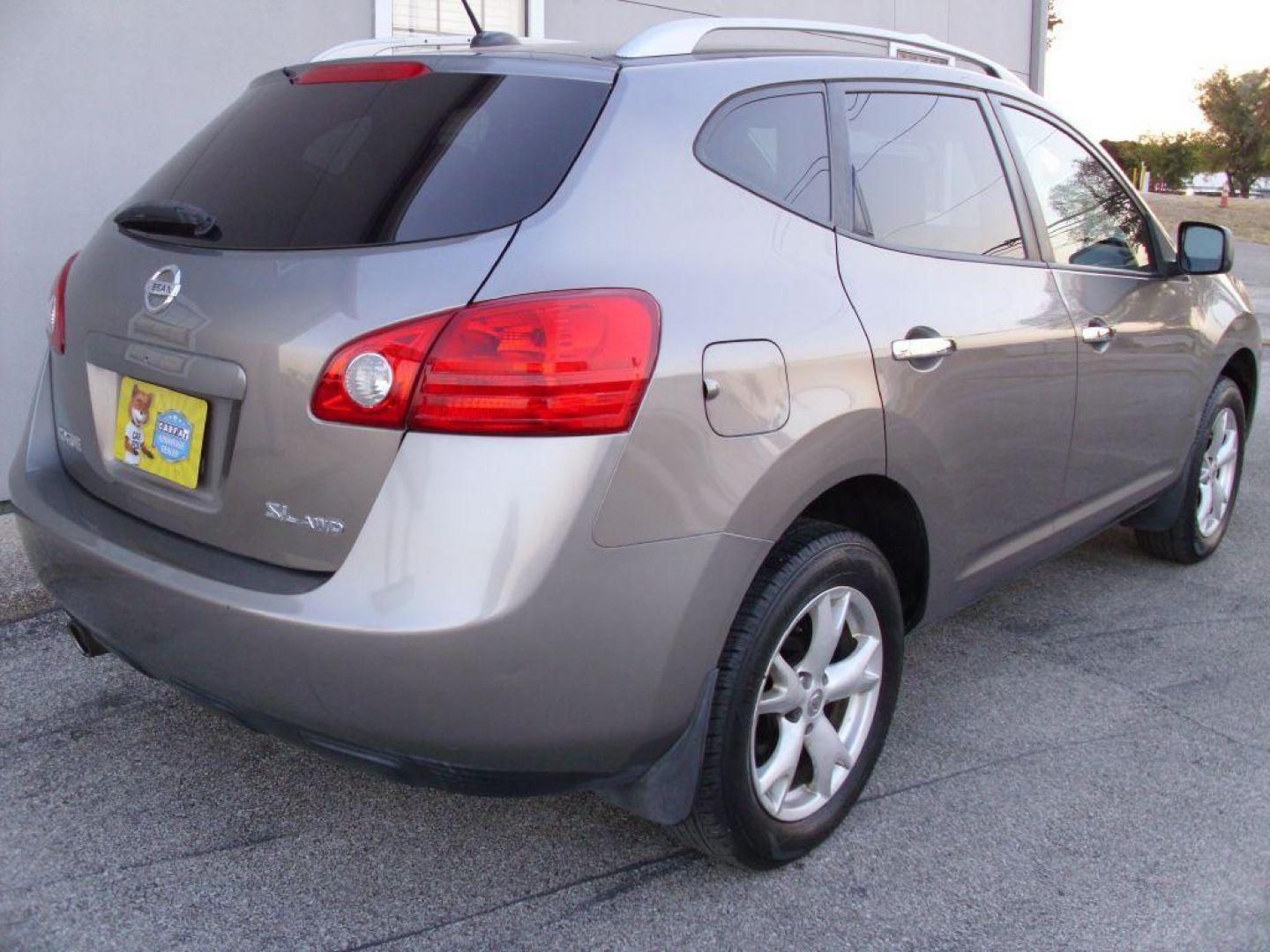 2010 GRAY NISSAN ROGUE S (JN8AS5MV5AW) with an 2.5L engine, Continuously Variable transmission, located at 2215 Harry Wurzbach Rd , San Antonio, TX, 78209, (208) 269-7240, 29.491415, -98.432098 - CARAX- Two Previous Owners! Low Miles! Leather Seats; Heated Seats; Air Conditioning; Power Windows; Power Locks; Power Steering; Tilt Wheel; AM/FM CD/MP3; Satellite; Immobilizer; Keyless Entry; Push Button Start; Alarm; Dual Front Airbags; Side Airbags; Head Airbags; Rear Head Airbags; Active Seatb - Photo#4
