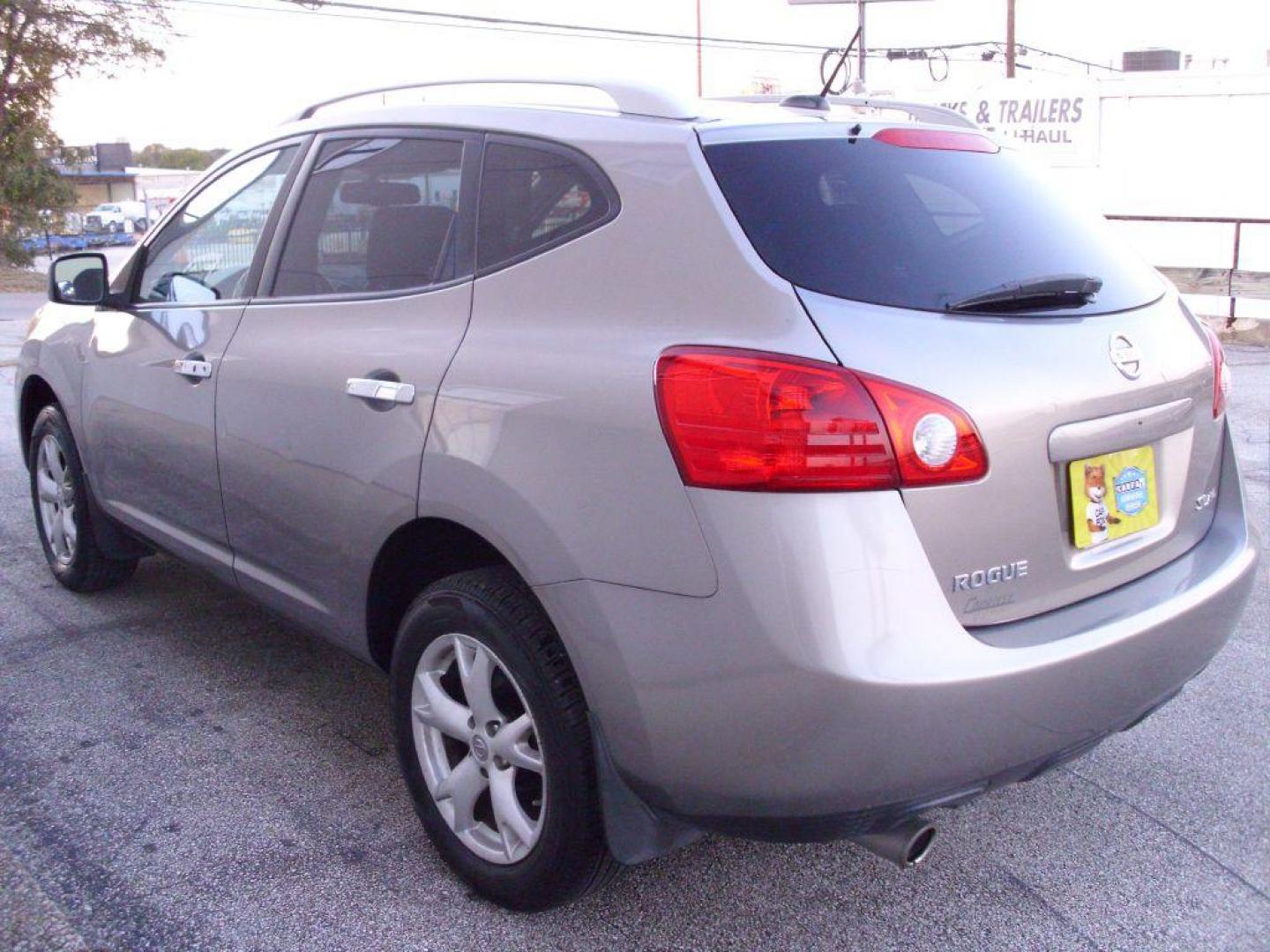 2010 GRAY NISSAN ROGUE S (JN8AS5MV5AW) with an 2.5L engine, Continuously Variable transmission, located at 2215 Harry Wurzbach Rd , San Antonio, TX, 78209, (208) 269-7240, 29.491415, -98.432098 - CARAX- Two Previous Owners! Low Miles! Leather Seats; Heated Seats; Air Conditioning; Power Windows; Power Locks; Power Steering; Tilt Wheel; AM/FM CD/MP3; Satellite; Immobilizer; Keyless Entry; Push Button Start; Alarm; Dual Front Airbags; Side Airbags; Head Airbags; Rear Head Airbags; Active Seatb - Photo#5