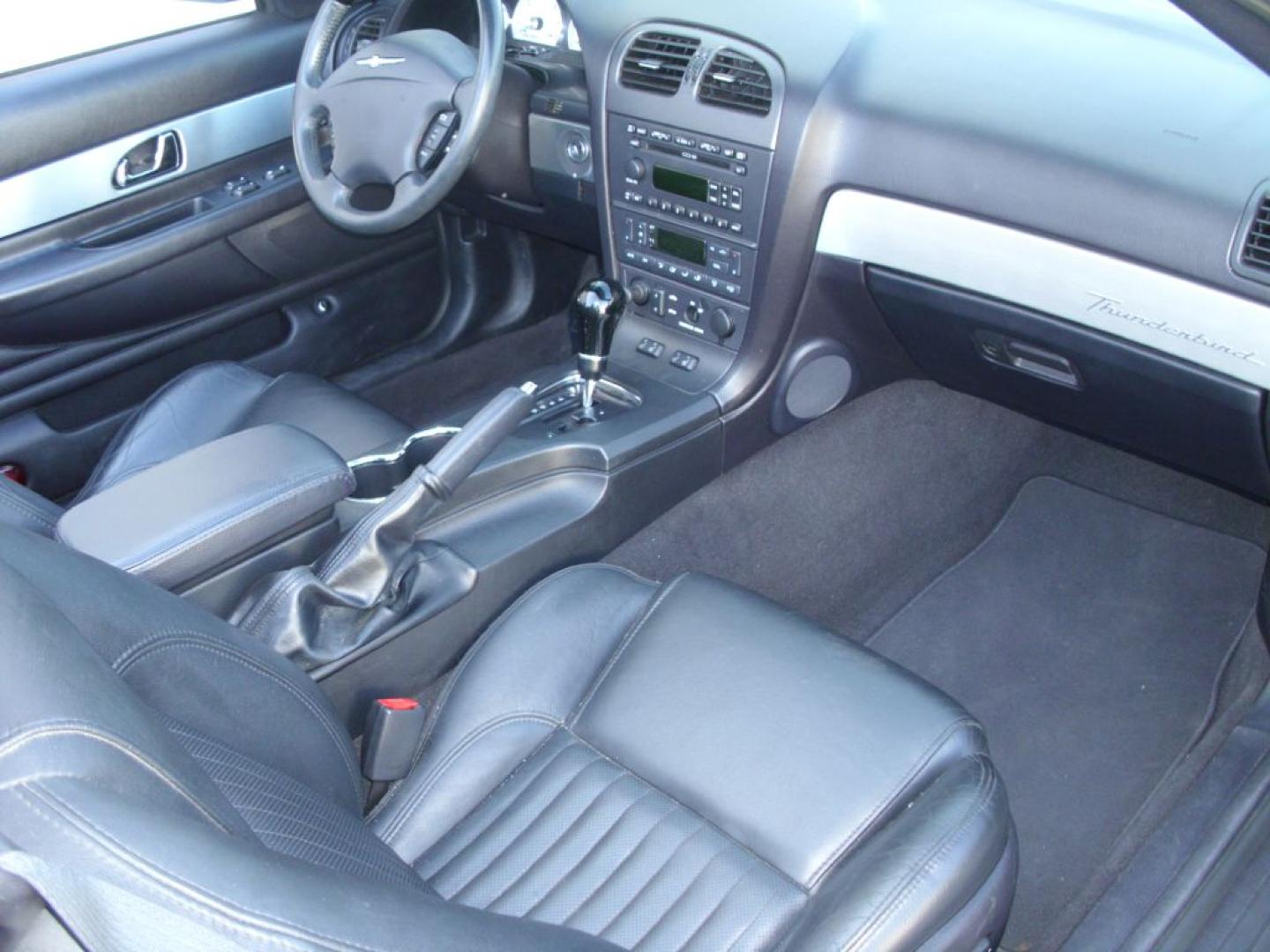 2004 BLACK FORD THUNDERBIRD (1FAHP60A84Y) with an 3.9L engine, Automatic transmission, located at 2215 Harry Wurzbach Rd , San Antonio, TX, 78209, (208) 269-7240, 29.491415, -98.432098- Photo#22