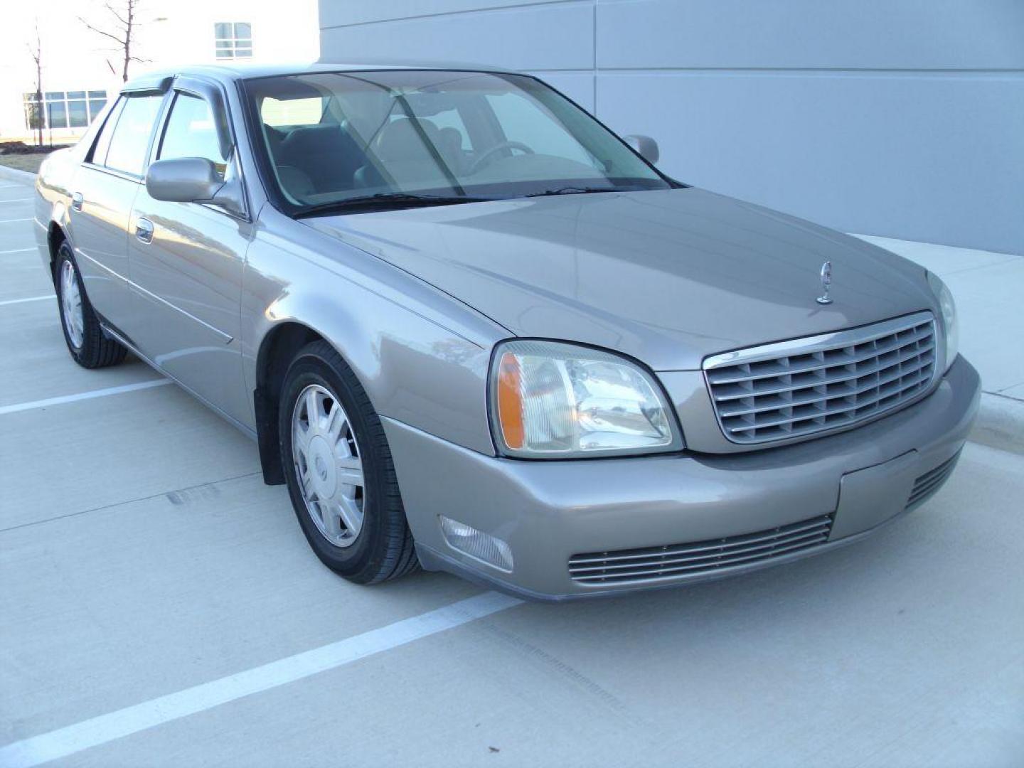 2004 BEIGE CADILLAC DEVILLE (1G6KD54Y84U) with an 4.6L engine, Automatic transmission, located at 12019 San Pedro Avenue, San Antonio, TX, 78216, (208) 269-7240, 29.550915, -98.491142 - Photo#1