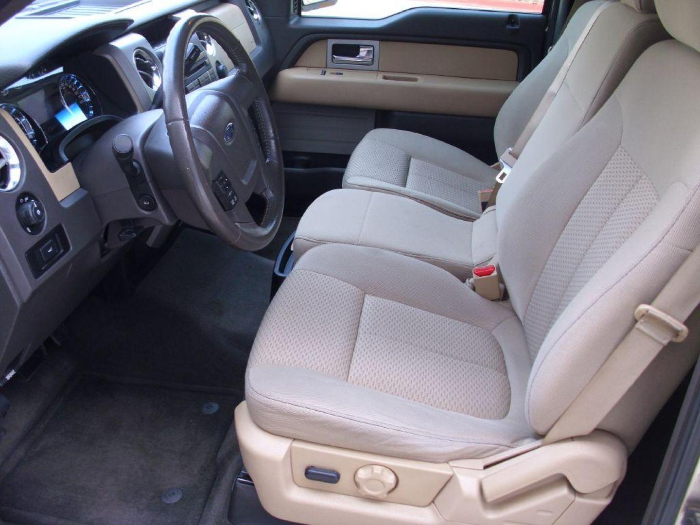 2011 GOLD FORD F150 SUPERCREW (1FTFW1CF5BF) with an 5.0L engine, Automatic transmission, located at 12019 San Pedro Avenue, San Antonio, TX, 78216, (208) 269-7240, 29.550915, -98.491142 - ONE OWNER; BLUETOOTH TECHNOLOGY; ALLOY WHEELS; Cloth Seats; Running Boards; Air Conditioning; Power Windows; Power Locks; Power Steering; Power Mirrors; Tilt Wheel; AM/FM; AM/FM CD/MP3; Satellite; Sentry Key; Keyless Entry; Alarm; Available; Dual Front Airbags; Side Airbags; Head Airbags; Rear Head - Photo#10