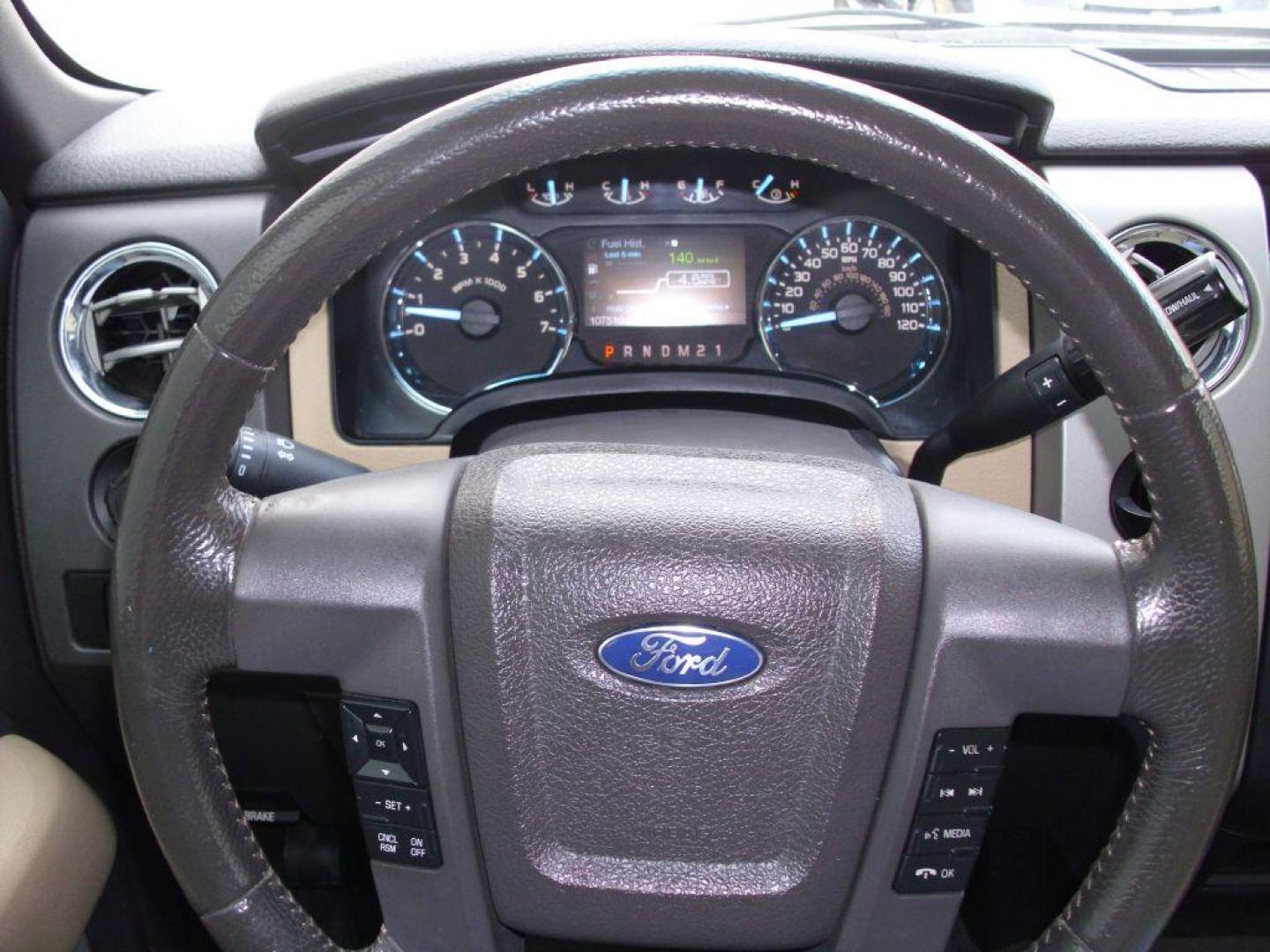 2011 GOLD FORD F150 SUPERCREW (1FTFW1CF5BF) with an 5.0L engine, Automatic transmission, located at 12019 San Pedro Avenue, San Antonio, TX, 78216, (208) 269-7240, 29.550915, -98.491142 - ONE OWNER; BLUETOOTH TECHNOLOGY; ALLOY WHEELS; Cloth Seats; Running Boards; Air Conditioning; Power Windows; Power Locks; Power Steering; Power Mirrors; Tilt Wheel; AM/FM; AM/FM CD/MP3; Satellite; Sentry Key; Keyless Entry; Alarm; Available; Dual Front Airbags; Side Airbags; Head Airbags; Rear Head - Photo#13