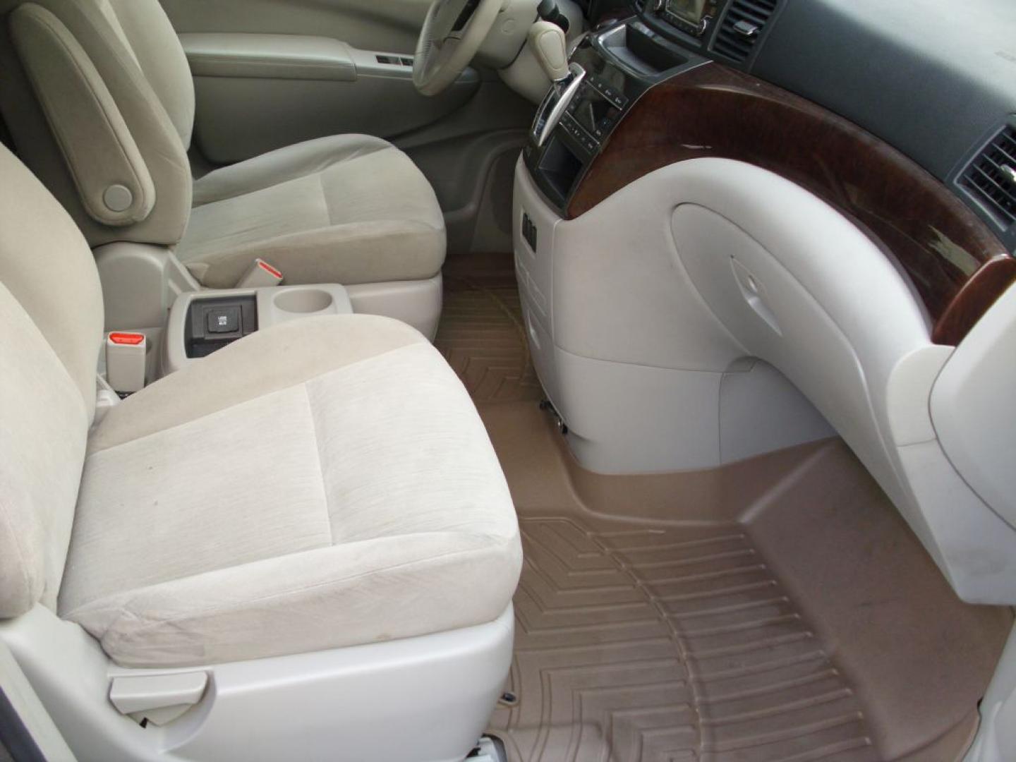 2017 BROWN NISSAN QUEST S (JN8AE2KPXH9) with an 3.5L engine, Continuously Variable transmission, located at 2215 Harry Wurzbach Rd , San Antonio, TX, 78209, (208) 269-7240, 29.491415, -98.432098 - SPACIOUS VAN- FOLD- AWAY THIRD ROW!! Alloy Wheels, Bluetooth Technology, Cloth Seats, Quad Seats, Rear Air Conditioning, Rear View Camera, ABS Brakes, Auxiliary Audio Input, Power Locks, Rear Defroster, AM/FM Stereo, CD Audio, Power Mirrors, Side Airbags, Air Conditioning, Cruise Control, Power Slid- Photo#12