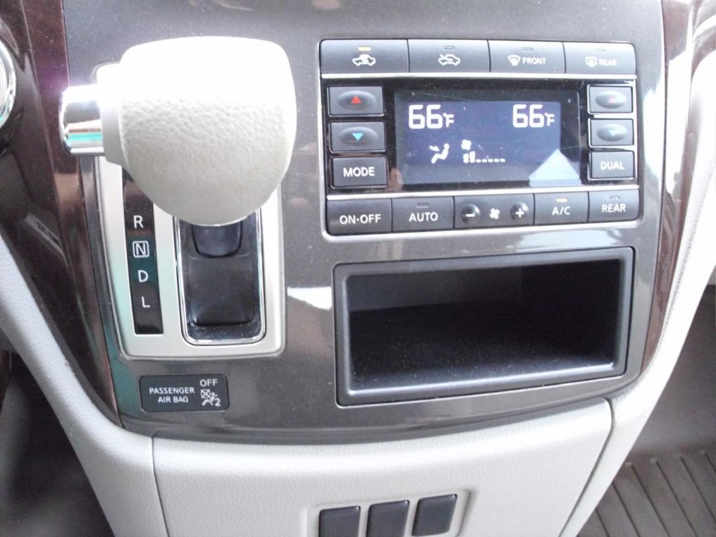 2017 BROWN NISSAN QUEST S (JN8AE2KPXH9) with an 3.5L engine, Continuously Variable transmission, located at 2215 Harry Wurzbach Rd , San Antonio, TX, 78209, (208) 269-7240, 29.491415, -98.432098 - SPACIOUS VAN- FOLD- AWAY THIRD ROW!! Alloy Wheels, Bluetooth Technology, Cloth Seats, Quad Seats, Rear Air Conditioning, Rear View Camera, ABS Brakes, Auxiliary Audio Input, Power Locks, Rear Defroster, AM/FM Stereo, CD Audio, Power Mirrors, Side Airbags, Air Conditioning, Cruise Control, Power Slid- Photo#26