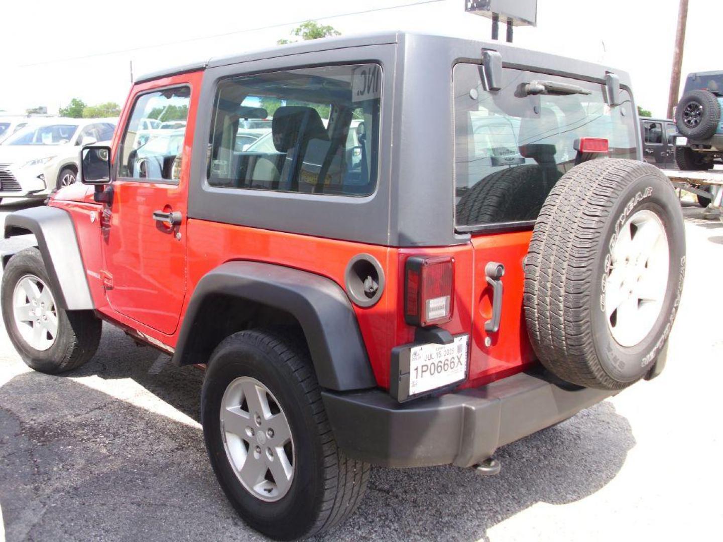 2011 RED JEEP WRANGLER SPORT (1J4AA2D18BL) with an 3.8L engine, Automatic transmission, located at 12019 San Pedro Avenue, San Antonio, TX, 78216, (208) 269-7240, 29.550915, -98.491142 - We provide financing options through various third-party Credit Unions and Auto Finance Companies, including RBFCU, USAA, SSFCU, Pen Fed, Navy Fed, Credit Human Credit Union of Texas, and most other credit unions. We also work with major banks such as Capital One and Broadway Bank. Payment methods a - Photo#7