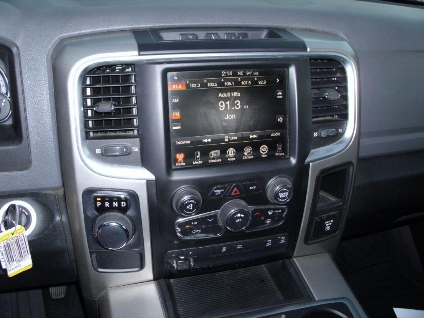 2014 BLACK RAM 1500 SLT (1C6RR6LT5ES) with an 5.7L engine, Automatic transmission, located at 2215 Harry Wurzbach Rd , San Antonio, TX, 78209, (208) 269-7240, 29.491415, -98.432098 - 20 INCH PLUS WHEELS! Alloy Wheels, Alpine Sound System, Automatic Transmission, ABS Brakes, Air Conditioning; Power Windows; Power Locks; Power Steering; Tilt Wheel; AM/FM CD/MP3; Satellite; AM/FM CD/DVD; Sentry Key; Keyless Entry; Available; Dual Air Bags Front and Sides; Active Belts; Crew Cab; Sh - Photo#22