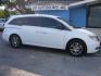 2012 WHITE HONDA ODYSSEY EXL (5FNRL5H69CB) with an 3.5L engine, Automatic transmission, located at 2215 Harry Wurzbach Rd , San Antonio, TX, 78209, (208) 269-7240, 29.491415, -98.432098 - PERFECT VAN FOR ROADTRIPS- ONE OWNER - FOLD AWAY THIRD ROW- FRONT SEAT HEATERS; Leather Seats; Rear Air Conditioning; Rear View Camera; Sunroof(s); Rear Sunshade; Power Hatch/Deck Lid; Air Conditioning; Power Windows; Power Locks; Power Steering; Tilt Wheel; AM/FM CD/MP3; Satellite; AM/FM CD/DVD; Im - Photo#0