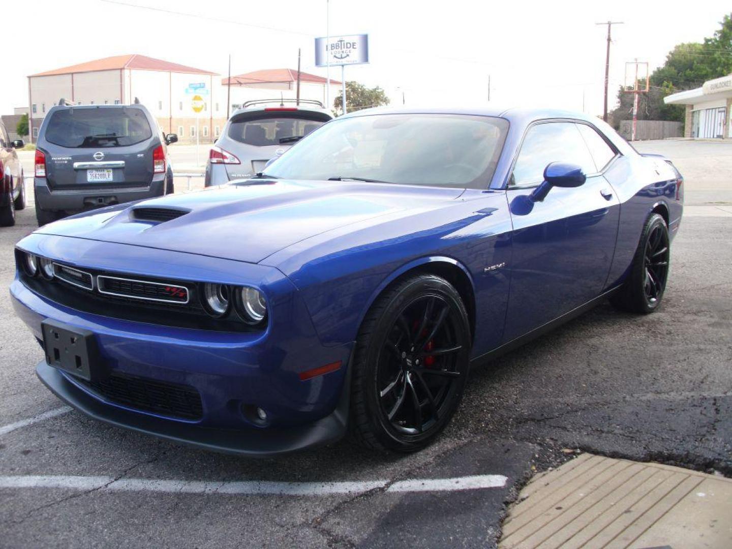 2020 BLUE DODGE CHALLENGER R/T (2C3CDZBT8LH) with an 5.7L engine, 6-Speed Manual transmission, located at 2215 Harry Wurzbach Rd , San Antonio, TX, 78209, (208) 269-7240, 29.491415, -98.432098 - ONE OWNER- LOW MILEAGE- PUSH BUTTON START!! Bluetooth Wireless; Power Seat; Air Conditioning; Power Windows; Power Locks; Power Steering; Tilt Wheel; AM/FM CD/MP3; Satellite; Sentry Key; Keyless Entry; Alarm; Daytime Running Lights; Dual Front Airbags; Side Airbags; Head Airbags; Rear Head Airbags; - Photo#1