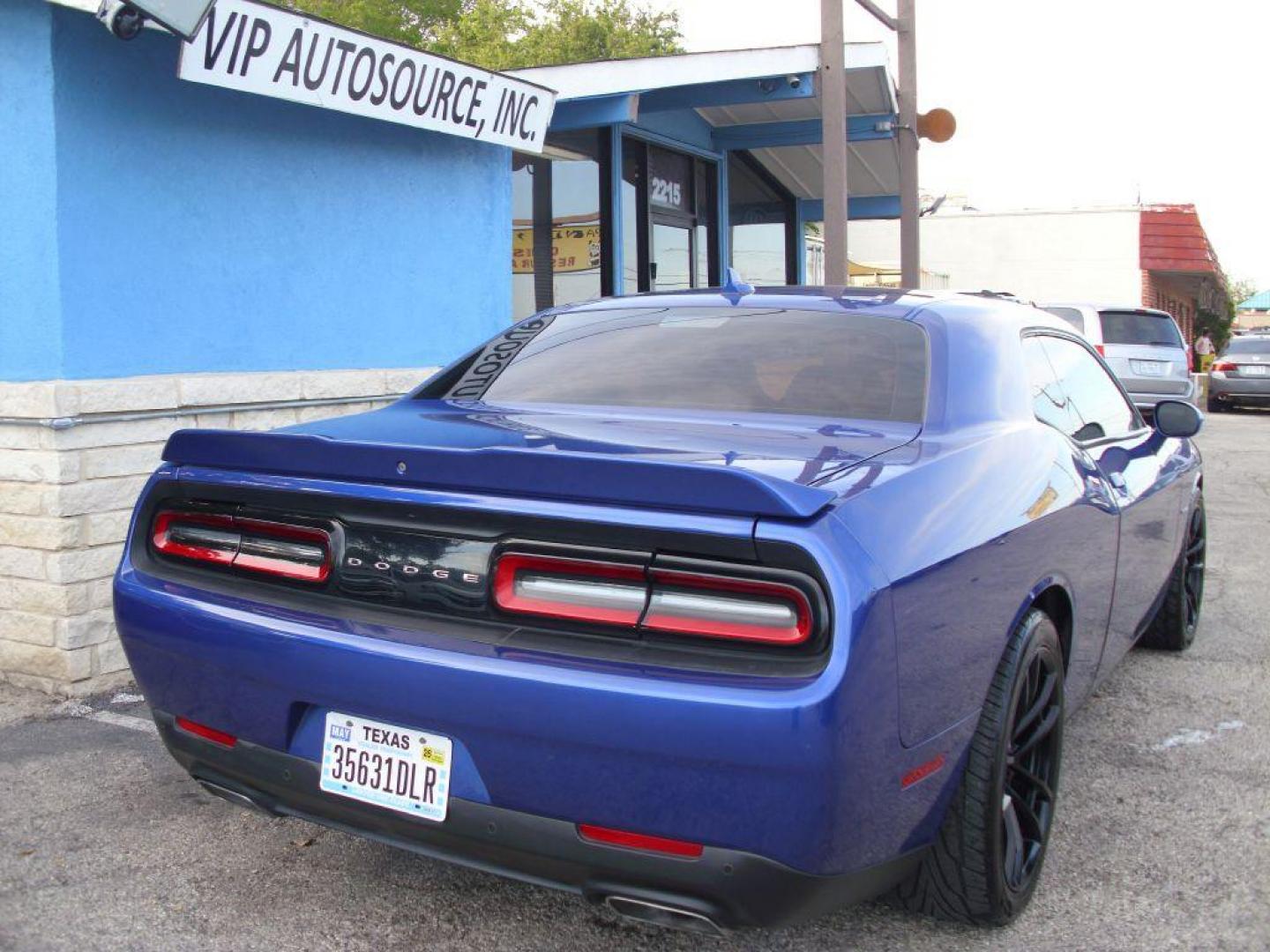 2020 BLUE DODGE CHALLENGER R/T (2C3CDZBT8LH) with an 5.7L engine, 6-Speed Manual transmission, located at 2215 Harry Wurzbach Rd , San Antonio, TX, 78209, (208) 269-7240, 29.491415, -98.432098 - ONE OWNER- LOW MILEAGE- PUSH BUTTON START!! Bluetooth Wireless; Power Seat; Air Conditioning; Power Windows; Power Locks; Power Steering; Tilt Wheel; AM/FM CD/MP3; Satellite; Sentry Key; Keyless Entry; Alarm; Daytime Running Lights; Dual Front Airbags; Side Airbags; Head Airbags; Rear Head Airbags; - Photo#7