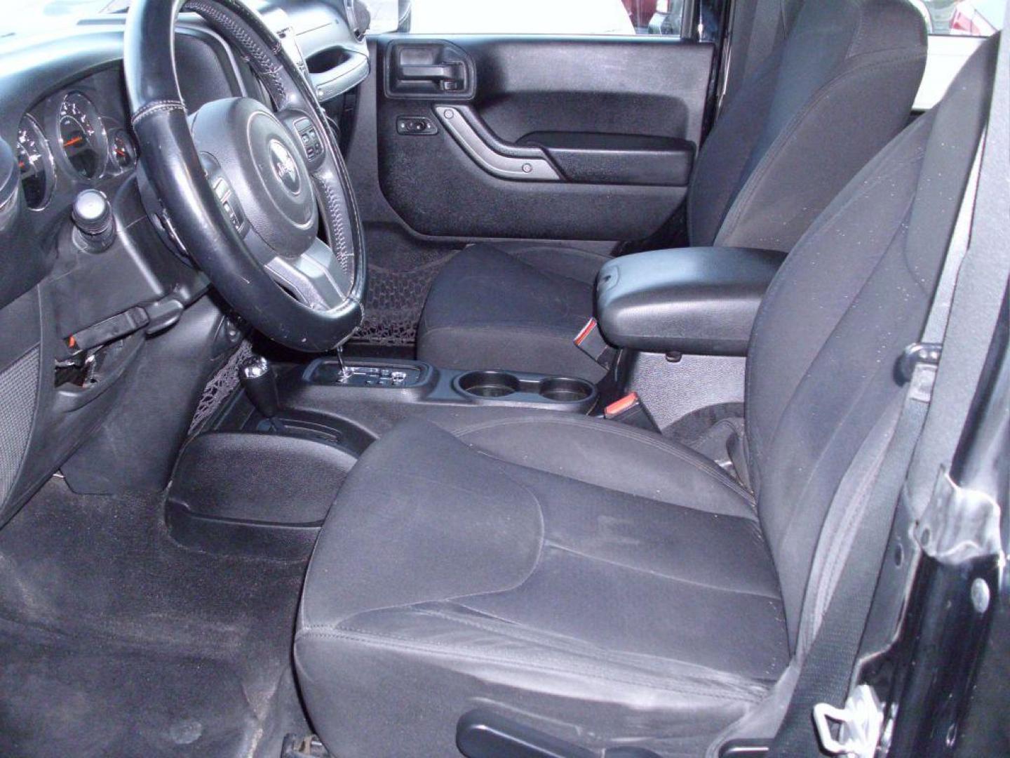2014 BLACK JEEP WRANGLER SPORT (1C4AJWAG0EL) with an 3.6L engine, Automatic transmission, located at 2215 Harry Wurzbach Rd , San Antonio, TX, 78209, (208) 269-7240, 29.491415, -98.432098 - PERFECT FOR ADVENTURES! ONE OWNER! 4WD/AWD WITH ALLOY WHEELS! SPECIAL EDITION; Tow Hitch; Traction Control; Running Boards; Remote Start; Hard Top; Cloth Seats; Rear Defroster; Air Conditioning, ABS Brakes, Automatic Transmission; Power Steering; Tilt Wheel; AM/FM CD/MP3; AM/FM CD/DVD; Passive sentr - Photo#15