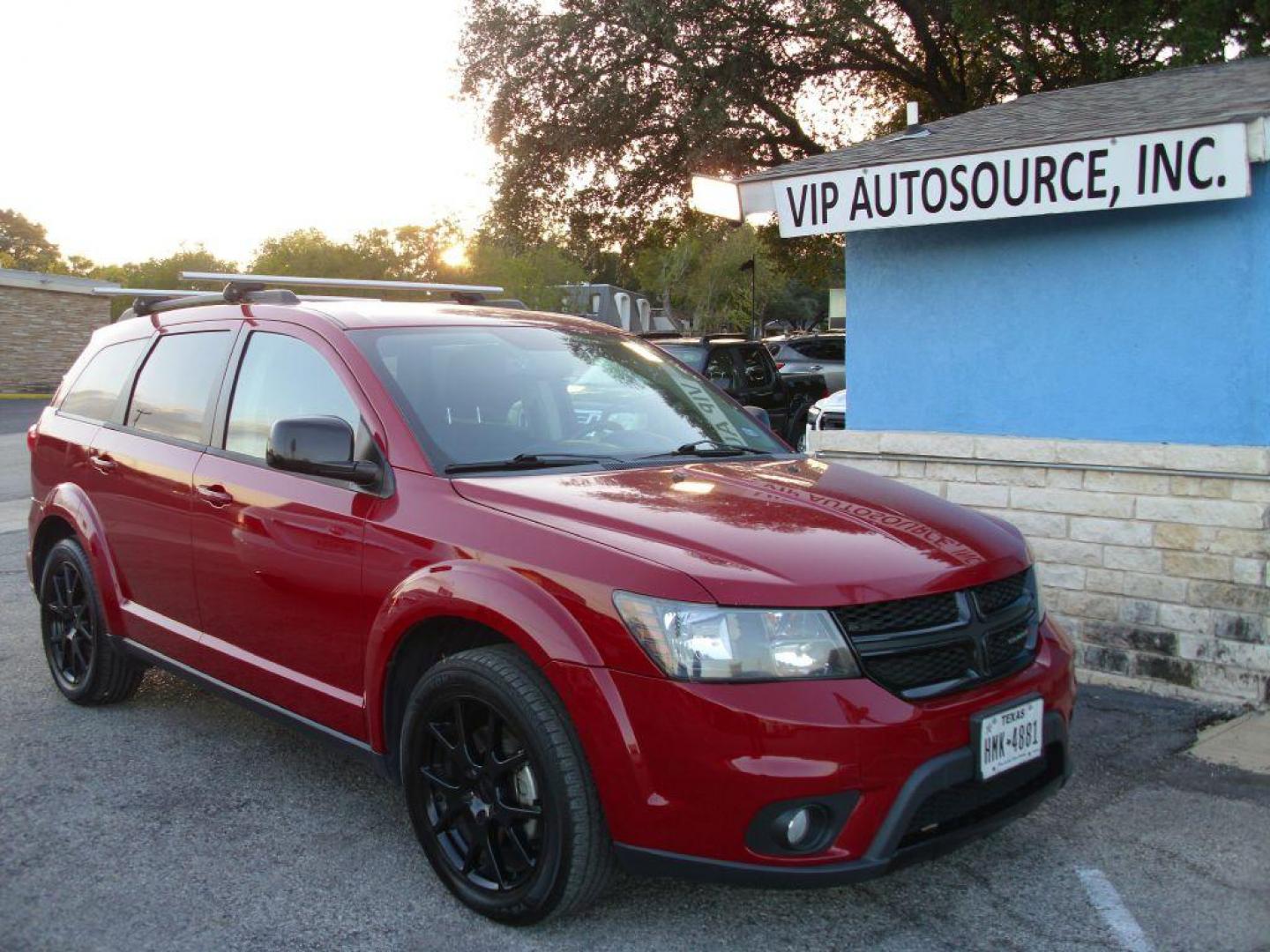 2016 RED DODGE JOURNEY SXT (3C4PDCBB4GT) with an 2.4L engine, Automatic transmission, located at 2215 Harry Wurzbach Rd , San Antonio, TX, 78209, (208) 269-7240, 29.491415, -98.432098 - ONE OWNER- THIRD ROW SEATING; Roof Rack, Traction Control; Air Conditioning; Power Door Locks; Power Steering; AM/FM Stereo; Alloy Wheels; Cruise Control; Side Air Bags; Power Seat; Power Windows; Dual Air Bags ** WE DO NOT OFFER BUY HERE PAY HERE FINANCING. or Sub-Prime credit rebuilding** - Photo#2
