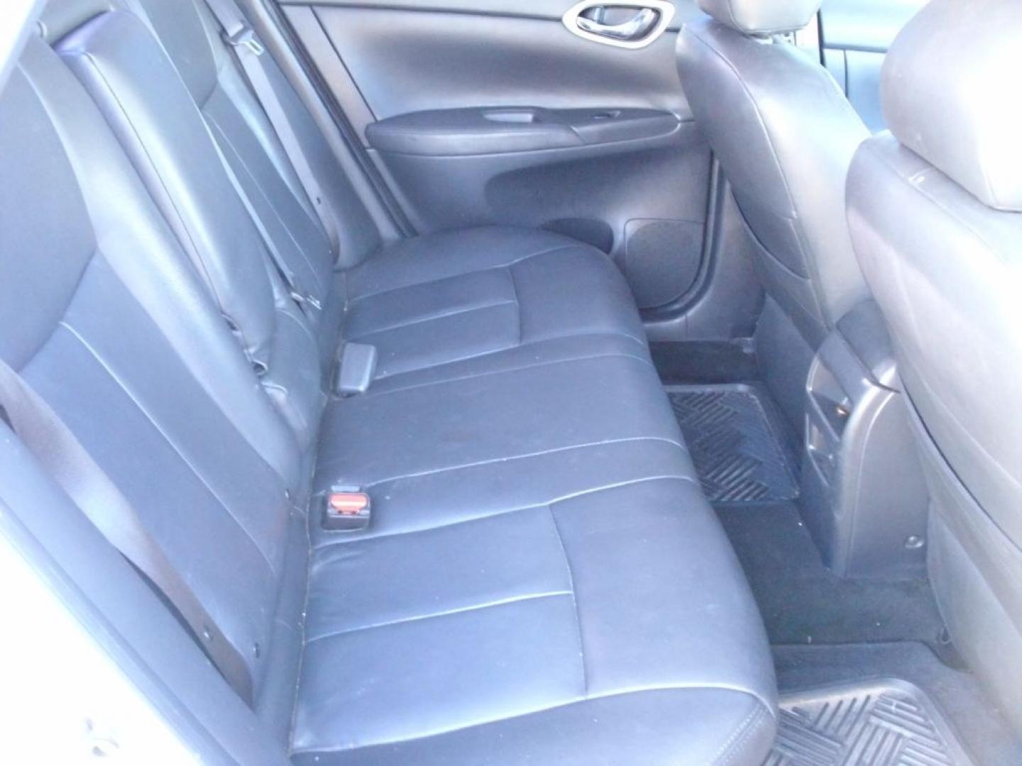 2013 WHITE NISSAN SENTRA S (3N1AB7AP0DL) with an 1.8L engine, Continuously Variable transmission, located at 2215 Harry Wurzbach Rd , San Antonio, TX, 78209, (208) 269-7240, 29.491415, -98.432098- Photo#14